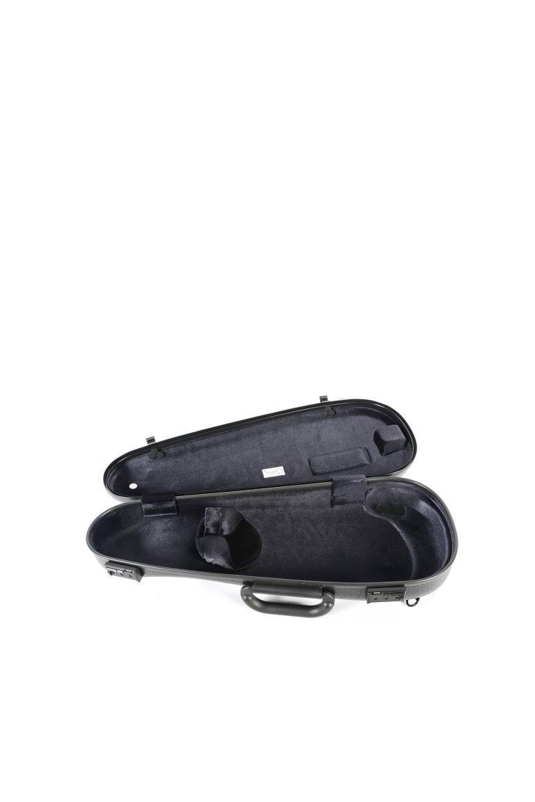 BAM Hightech Cabin Violin Case Carbon Silver