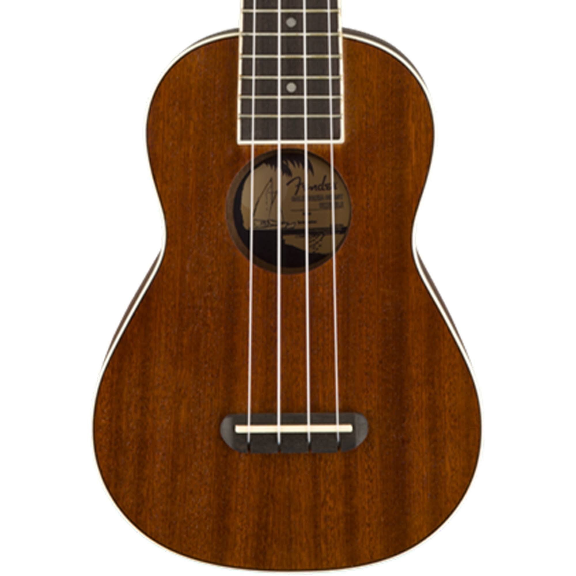 Fender California Coast Seaside - Ukulele - acoustic - 4-string - soprano - top: laminated mahogany - back: laminated mahogany