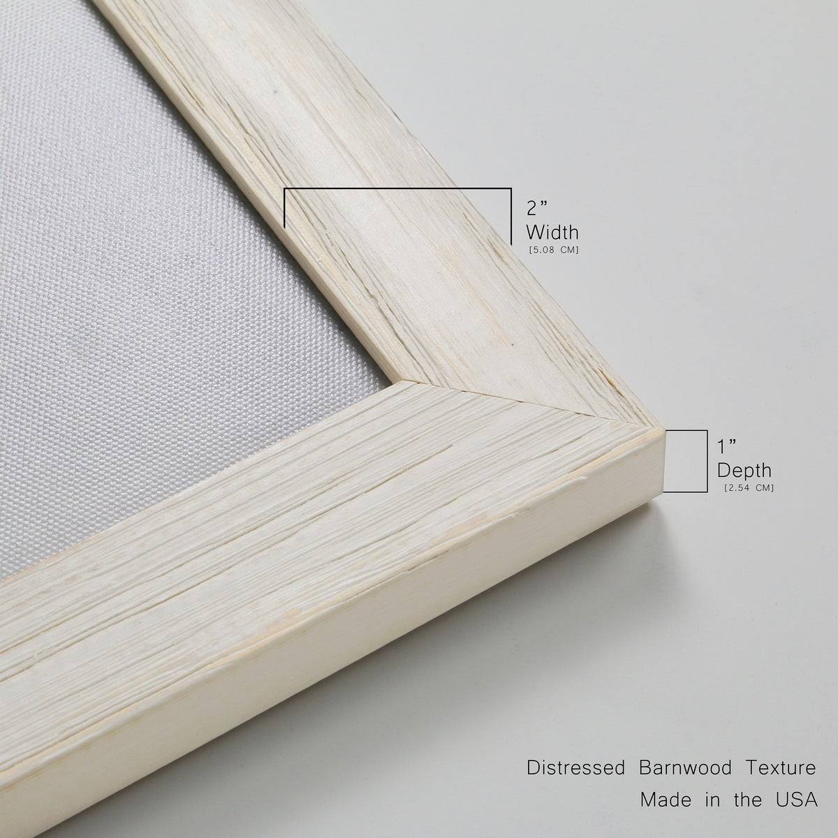 Topaz Spring II-Premium Framed Canvas - Ready to Hang - 34.5x34.5 - Maple