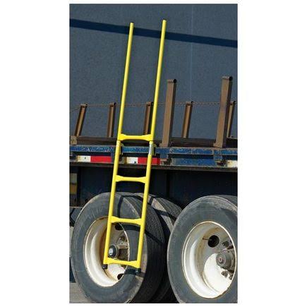 JJ Keller 16305 - Step A Side Trailer Ladder Safety Yellow