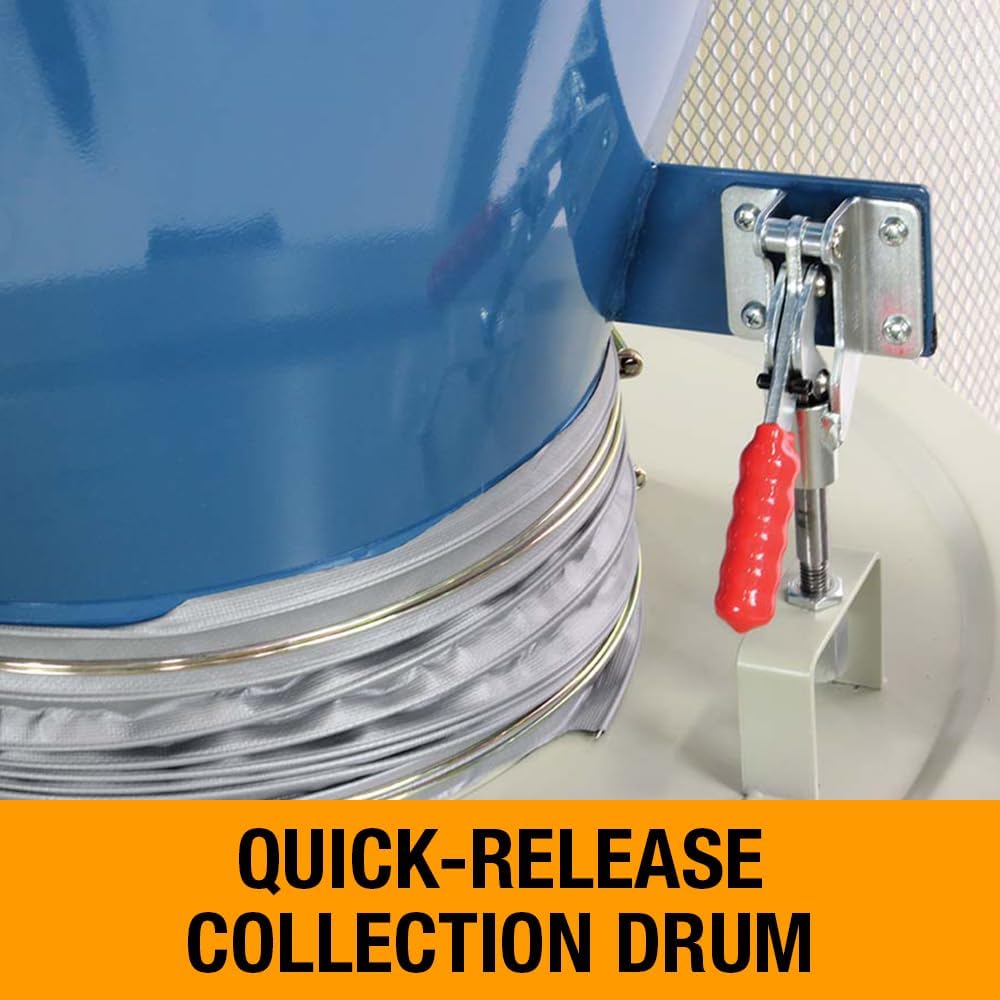 Baileigh Cyclone Dust Collector, 1 Micron, 2111 CFM, 3 HP, 1Ph 220V (Model DC-2100C)