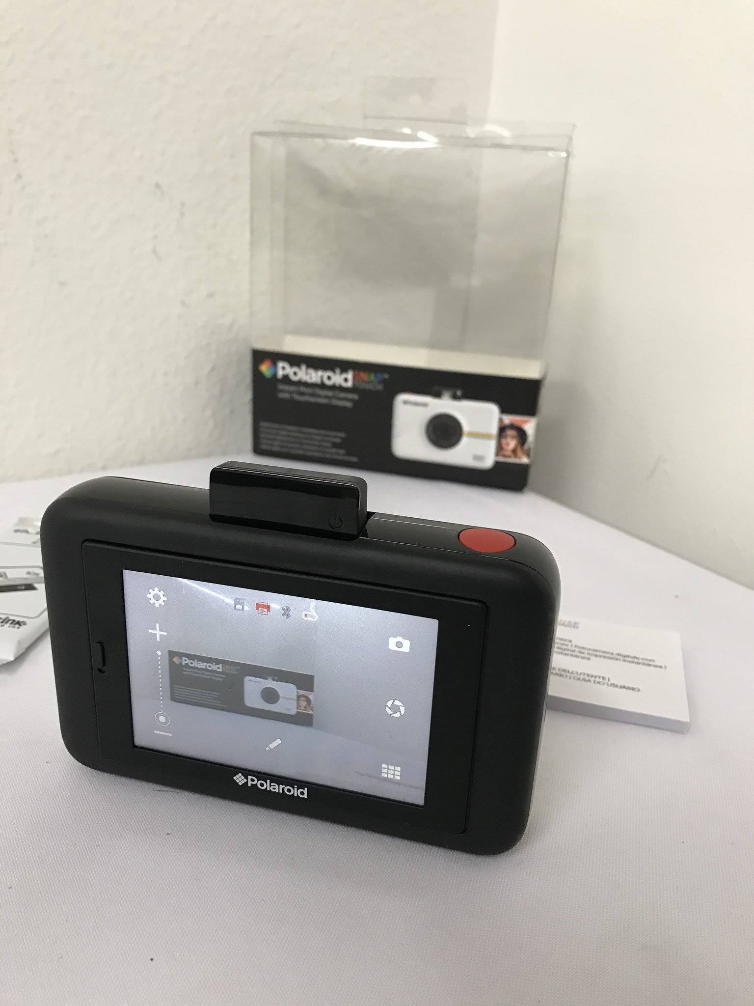 Polaroid Snap Touch Instant Print Digital Camera with LCD Display - Black