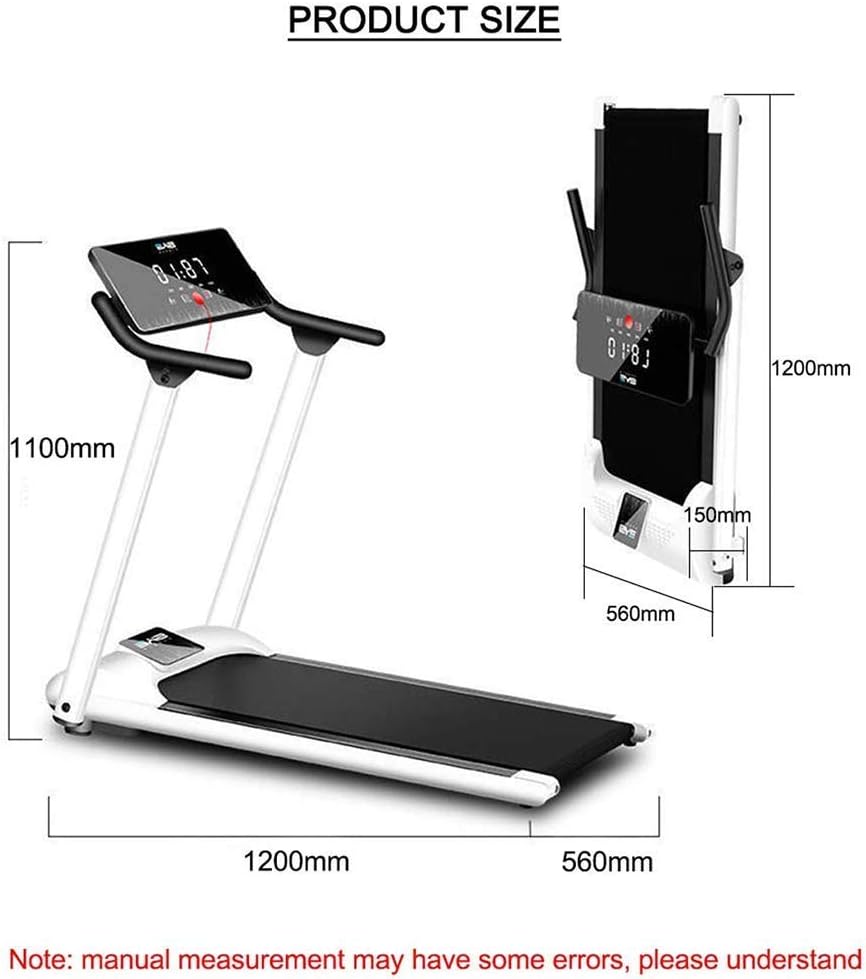 Folding Treadmills Foldable Treadmill,Electric Runninghine with LCD Screen,Portable Fitness Treadmill for Home