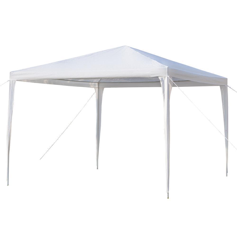 Carport Garage Car Shelter Canopy Party Tent Sidewall Gazebo White