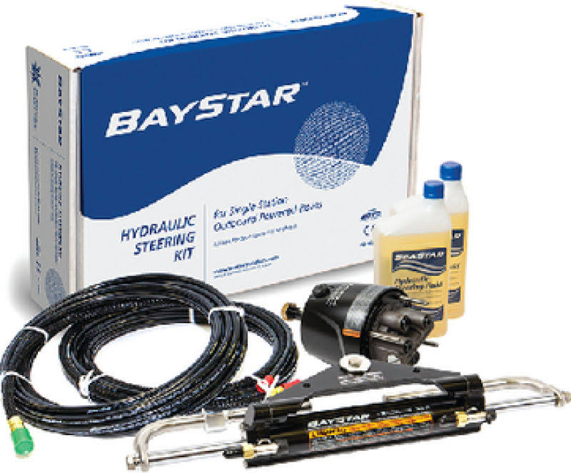 Seastar HK4500A-3 BayStar Plus Compact Hydraulic Steering System Complete Kit