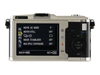 Olympus E-p1 Pen Digital Camera (Silver) w/ 14-42mm M.Zuiko Digital Lens (Black)