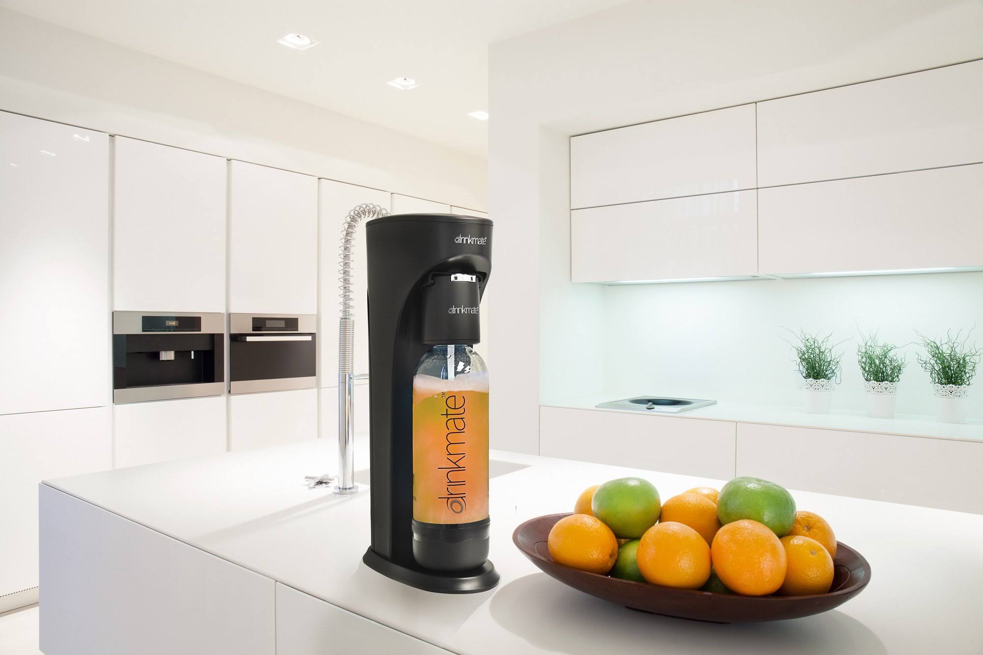 Drinkmate Sparkling Water and Soda Maker, Carbonates Any Drink, Includes One 1L