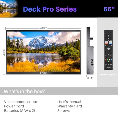SYLVOX Smart Outdoor TV