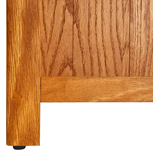 Multifunctional Bookcase Bedroom bookcase3-Tier Bookcase 27.6"x8.9"x32.3" Solid Oak WoodSuitable for Bedroom Living Room