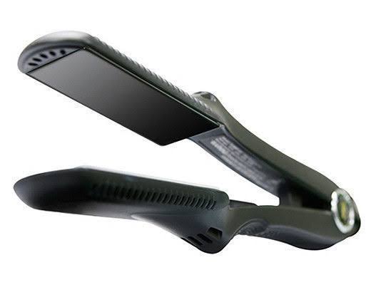 Croc Classic Titanium Digital Salon Ceramic Flat Hair Iron, Black, 1.5&&