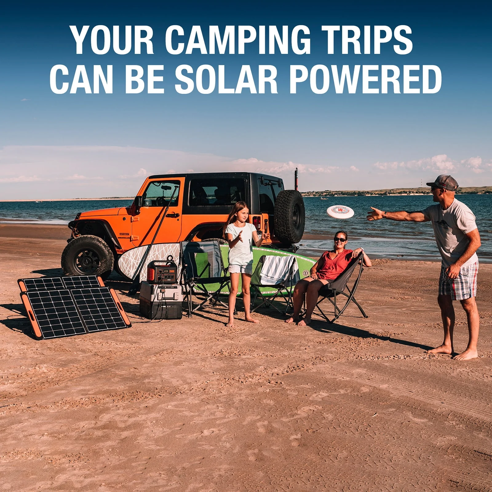 Jackery Explorer 1000 Portable Power Station, 1002Wh Capacity with 3x1000W AC Outlets (Solar Panel Optional)