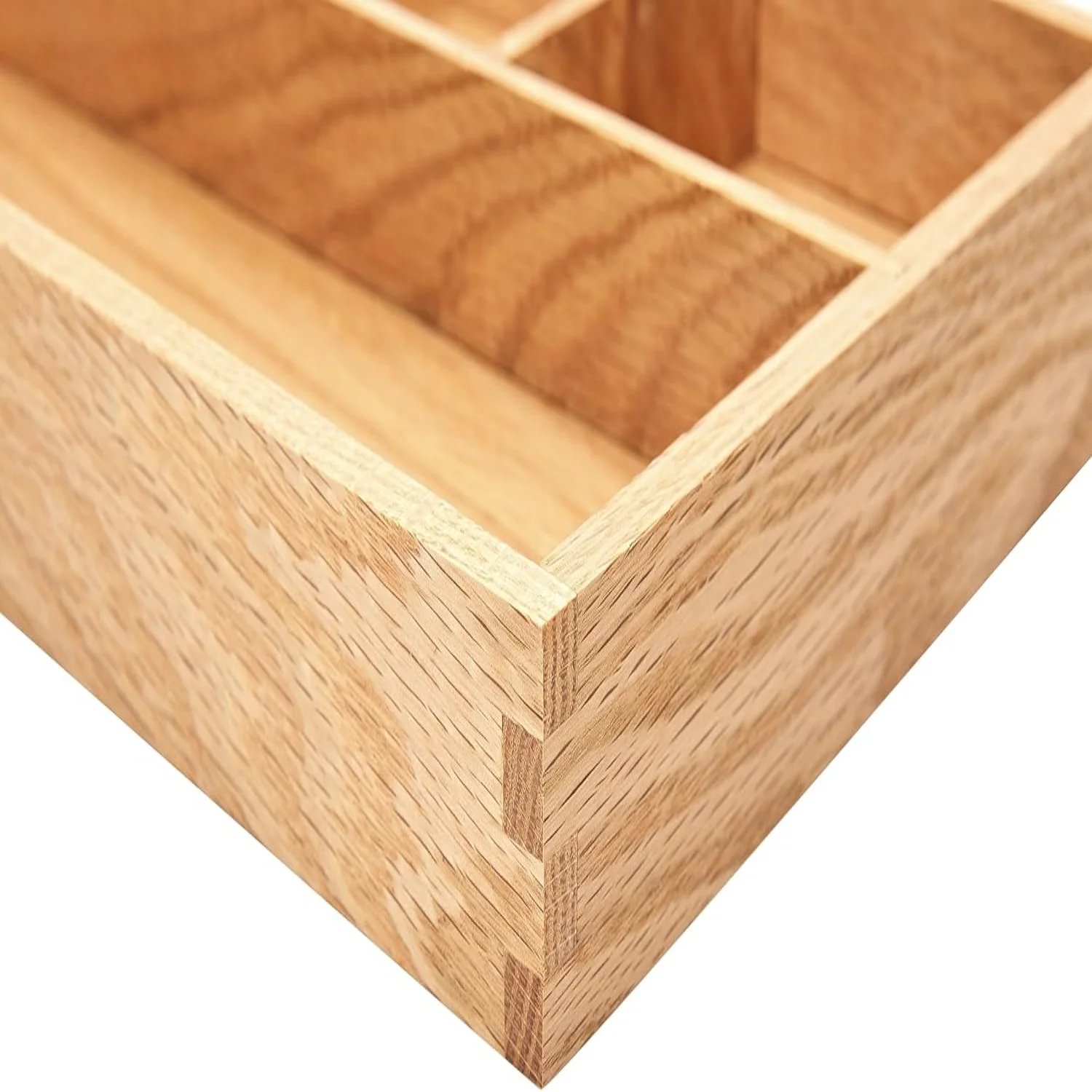 dxynlzq KFHDMCV  Wood Organizer Tray Black Walnut  &amp;amp; Drawer Storage  (Walnut )