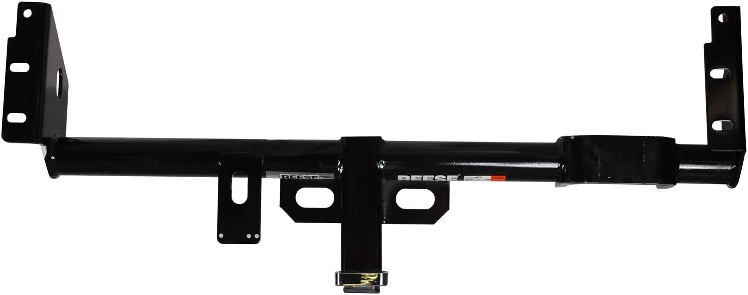 Reese Towpower 44076 Class III Custom-Fit Hitch with 2" Square Receiver opening, includes Hitch Plug Cover , Black