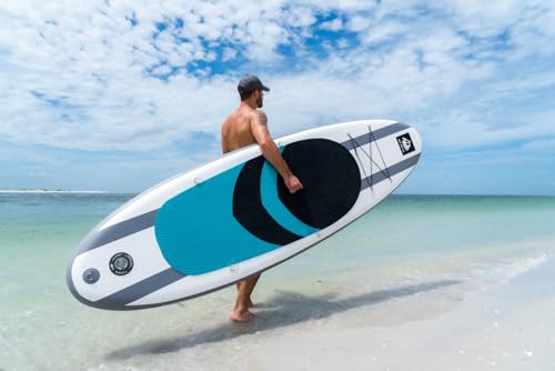 Roc Inflatable Stand Up Paddle Boards with Premium SUP Paddle Board Accessories, Wide Stable Design, Non-Slip Comfort Deck for Youth & Adults