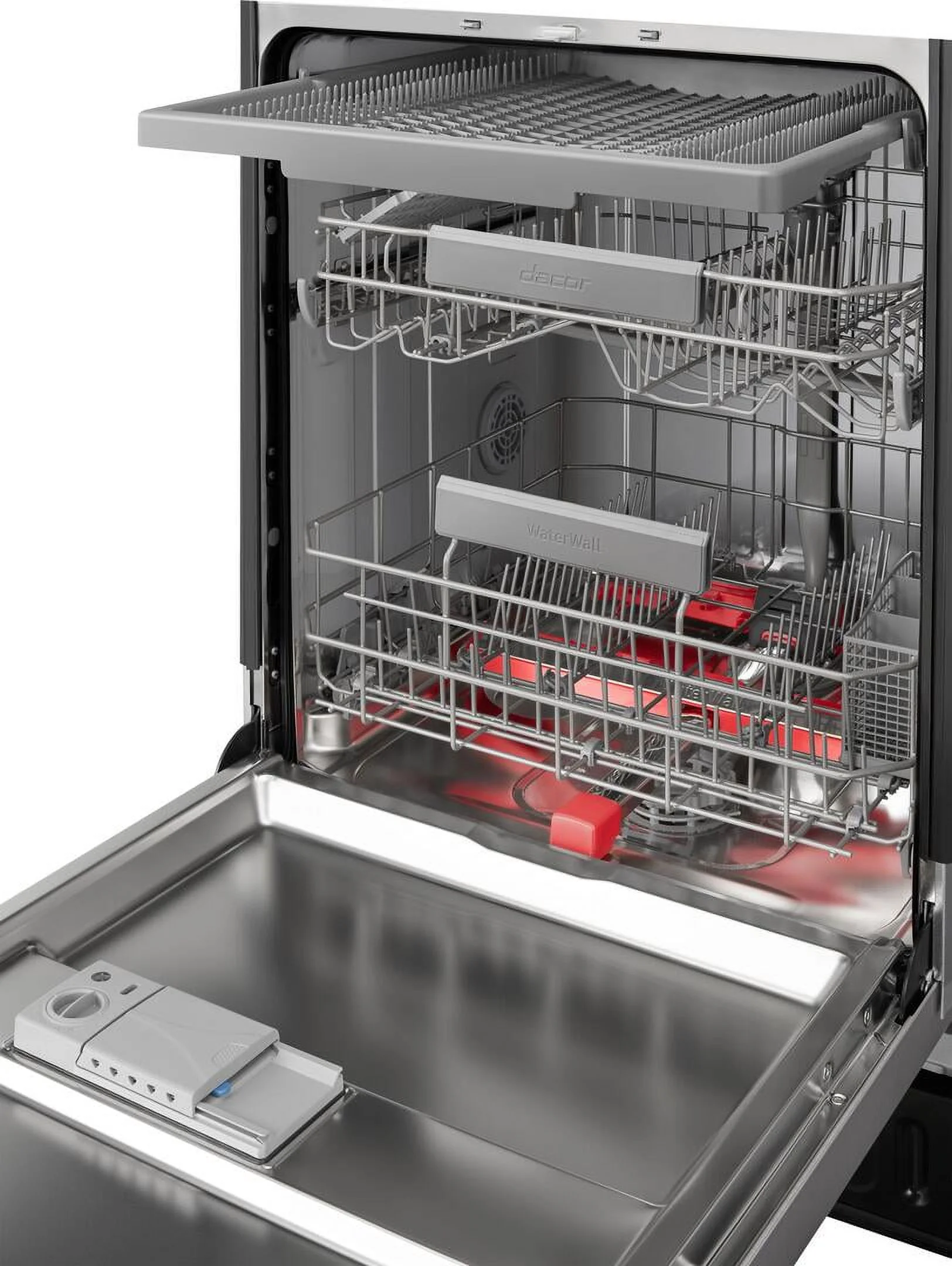 Dacor Ddw24t99 24" Wide 14 Place Setting Energy Star Rated Built-In Top Control Dishwasher