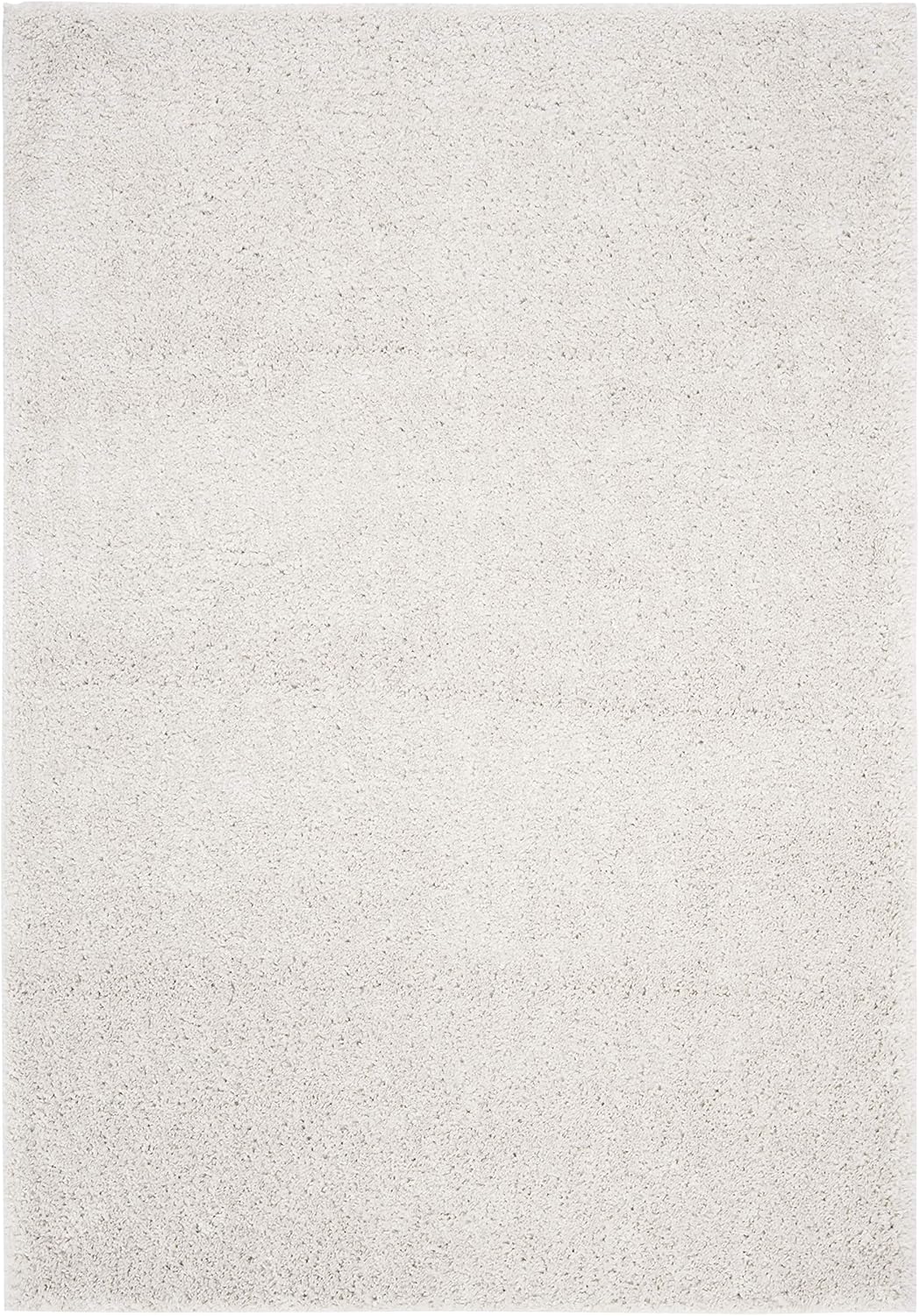 SAFAVIEH August Shag Collection X-Large Area Rug - 12' x 15', Beige, Solid Design, Non-Shedding & Easy Care, 1.2-inch Thick Ideal for High Traffic Areas in Living Room, Bedroom (AUG900D)