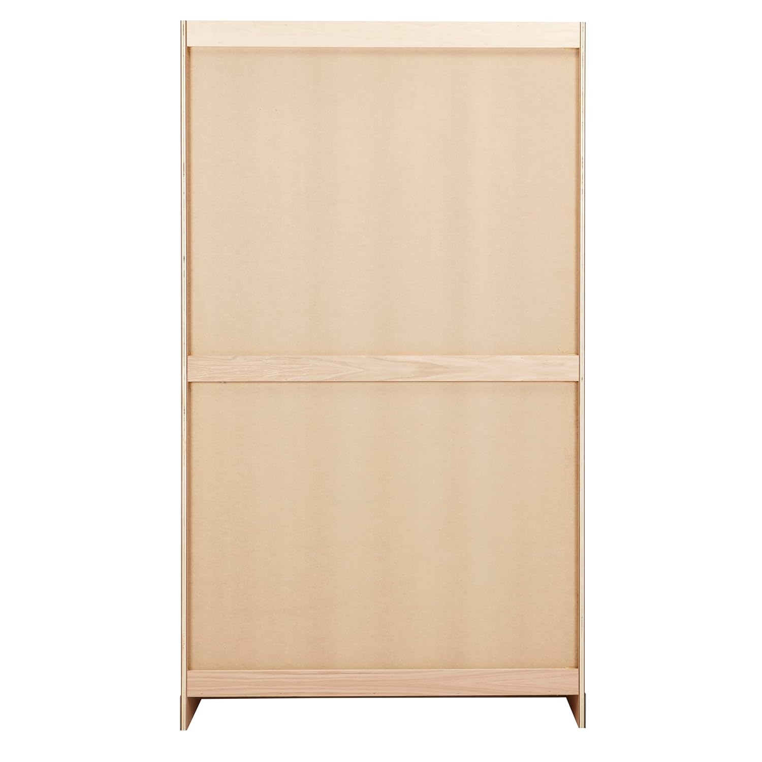Diversified Spaces School Classroom Tall Tote Tray & Shelf Storage Cabinet, 48" W x 22" D x 84" H, 24 Trays, Oak Construction, Locking Double Doors, Chemical Resistant Finish, Made in USA