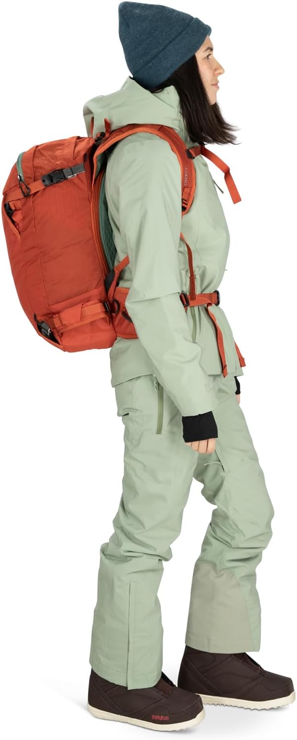 Osprey Sopris 40L Ski and Snowboard Backpack, Black