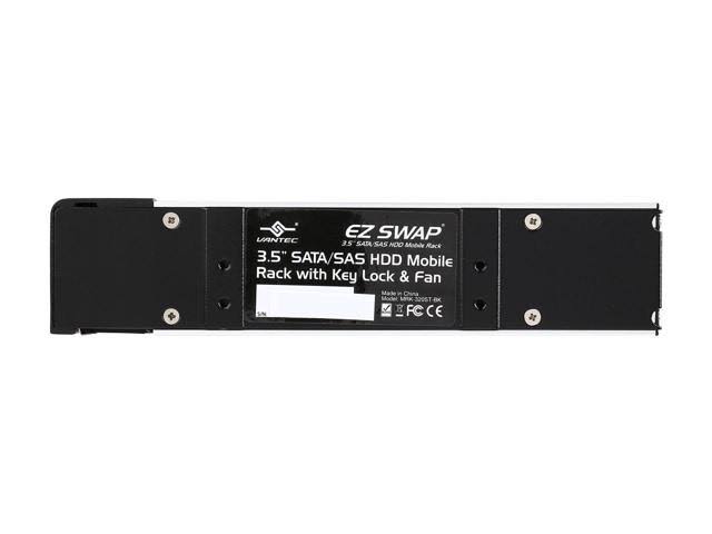 Vantec MRK-320ST-BK EZ Swap 3.5Inch SATA/SAS HDD Mobile Rack