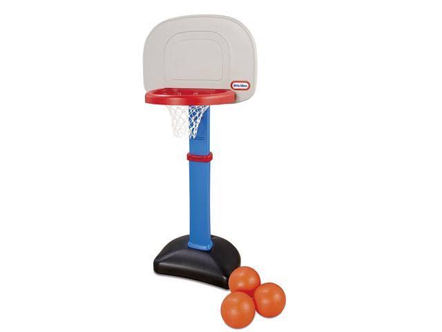 Little Tikes Cozy Coupe Dino Exclusive u0026 Easy Score Basketball Set, Blue, 3 Balls - Exclusive