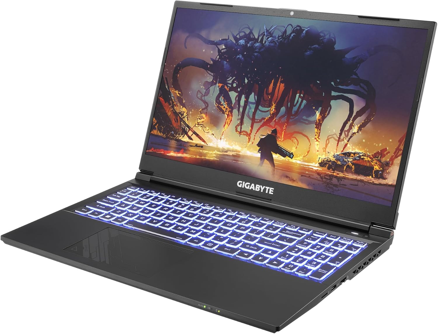 GIGABYTE G5 KE - 15.6" FHD 144Hz, NVIDIA GeForce RTX 3060 Laptop GPU 6GB GDDR6, Intel Core i5-12500H, 16GB Memory, 512GB SSD, Win11 Home, Gaming Laptop (G5 KE-52US213SH-R) (Renewed)