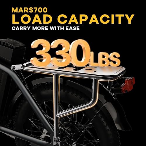 1000W Folding Electric Bike, 48V 20.8AH Large Removable Battery E-Bike, 30+MPH, 80 Miles Max Range, 20" Fat Tire Electric Bike for Adults, Adult Electric Bicycles for Commute