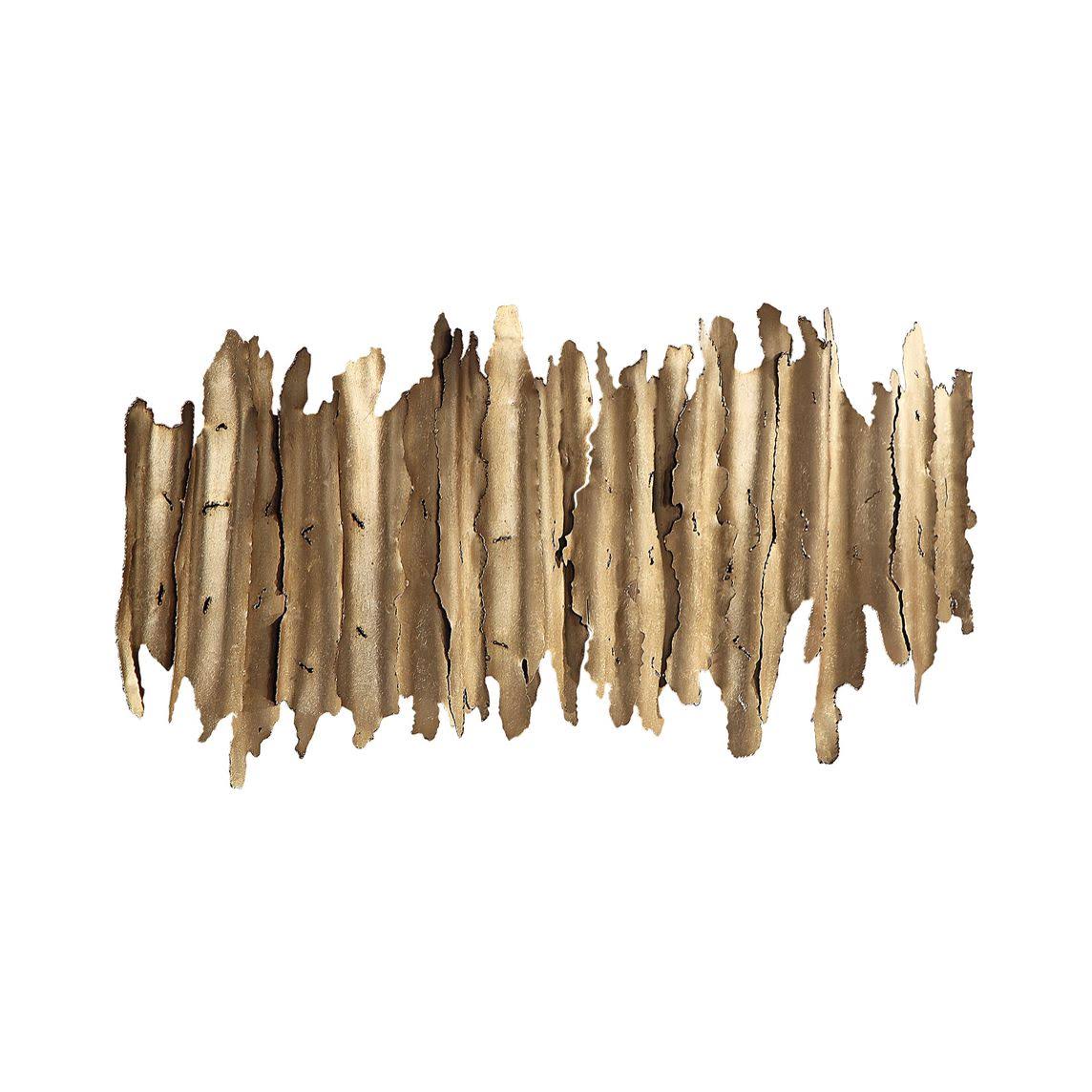 Uttermost 04195 Lev Gold Metal Wall Decor