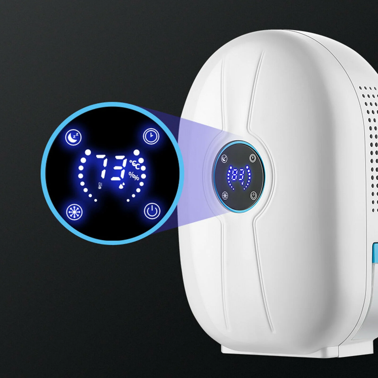 Mini Portable Dehumidifier Mute Home Small Dehumidifier 500ML Capacity For Room