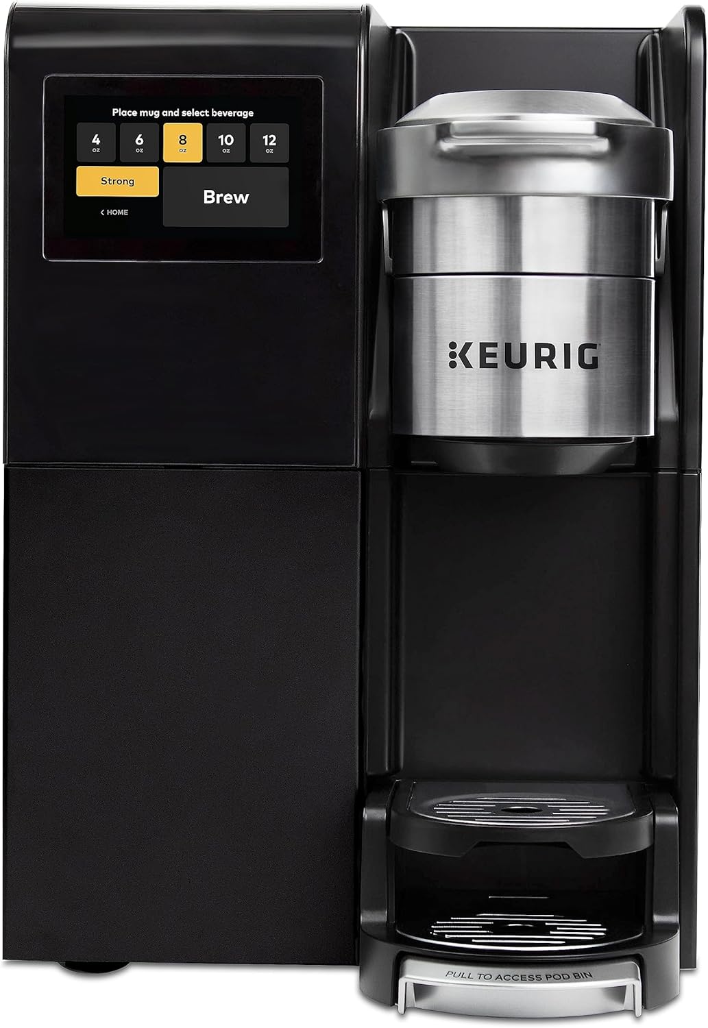Keurig K3500 Brewer, Single-Cup, Black/silver