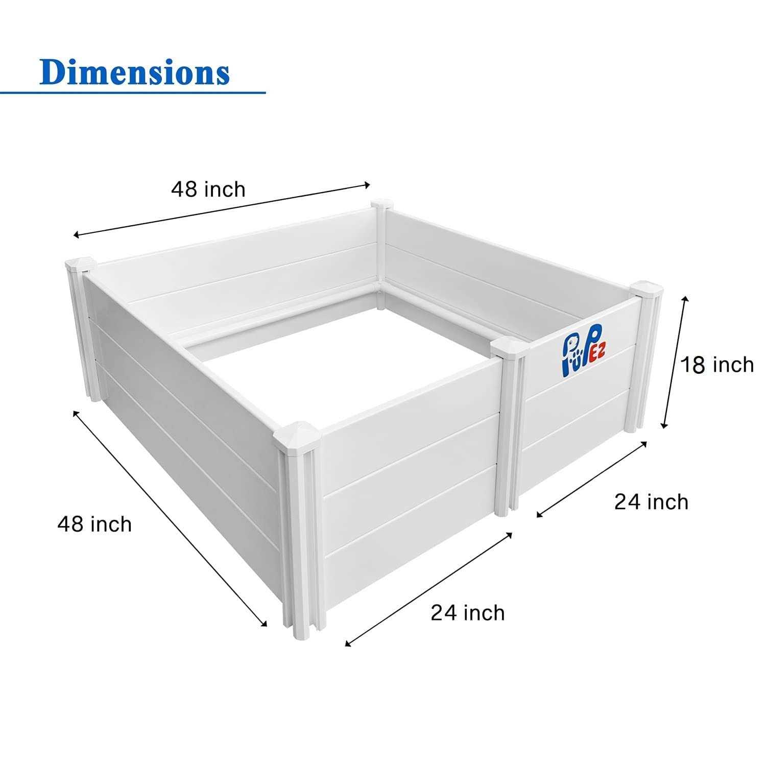 PUPez Whelping Box Kit for Dog Puppy Breeding Large Medium Small Dogs Puppies - Pet Supplies online store