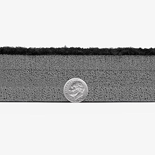 IncStores Cheer Mat | Rollout Gymnastics Mat with a Grippy Gym Carpet Top | Portable Cheerleading Gym Mats for Home Workout and Practice