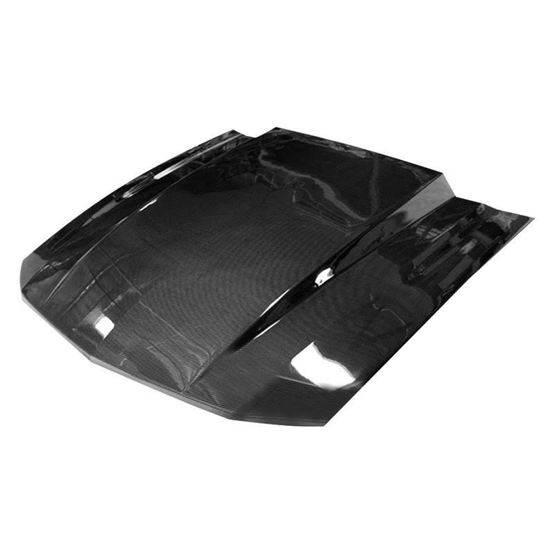Amerihood FM05AHT4CFH 3x22 Cowl Style Functional Heat Extraction Carbon Fiber Hood