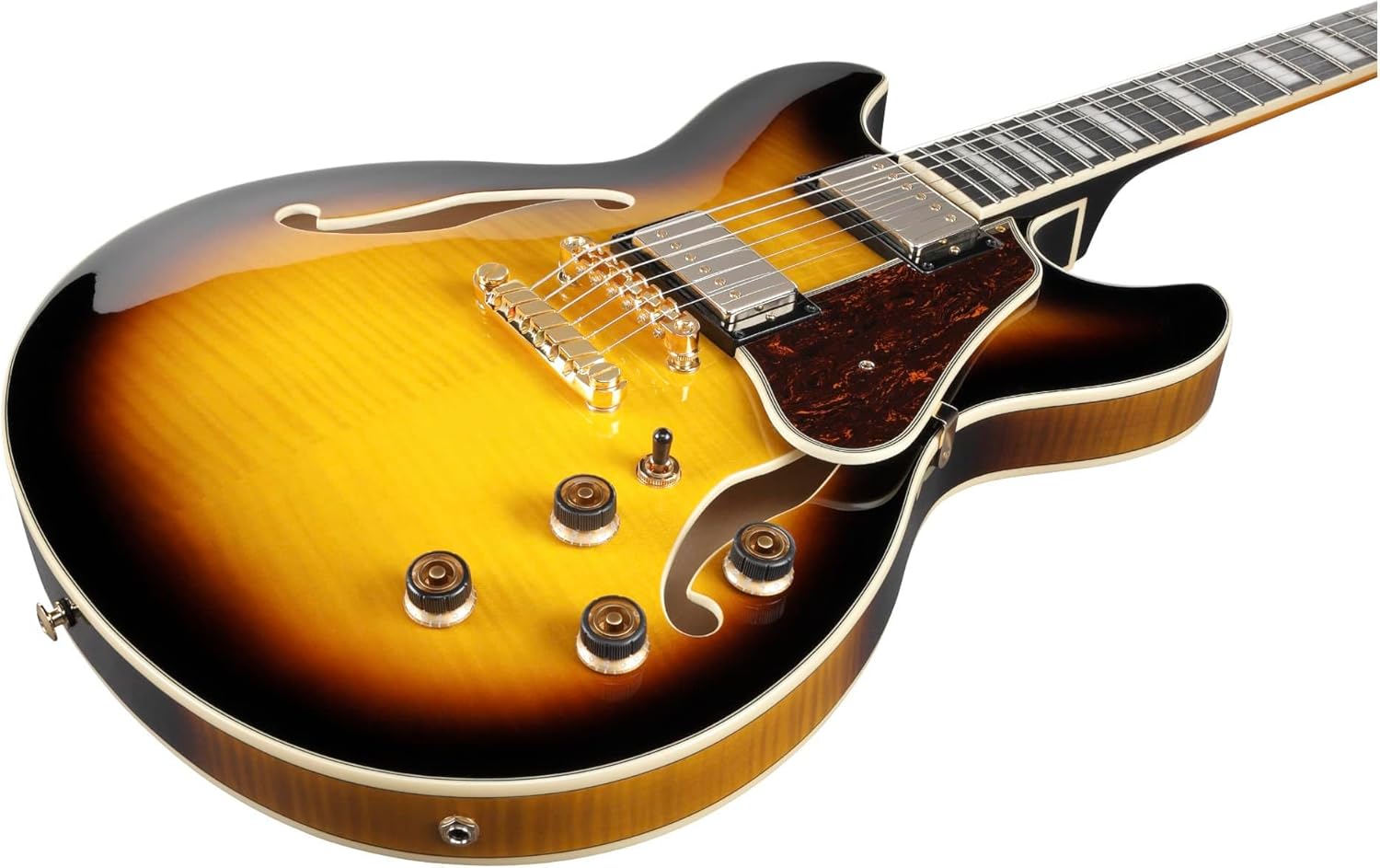 Ibanez AS93FM Artcore Semi-Hollow Antique Yellow Sunburst