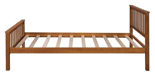 Twin Bed Frame Platform Twin Bed No Box Spring Required with Headboard and Footboard,bed frame