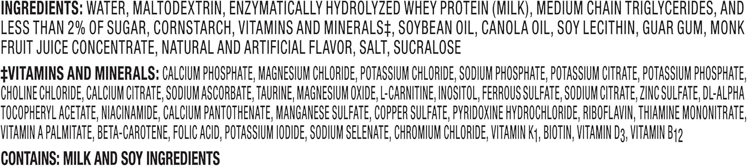 Peptamen Junior Peptide-Based Complete Nutrition, Unflavored, 8.5 Oz Box (24 Pack), 8.45 Fl Oz (Pack of 24)