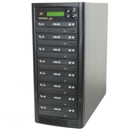 Copystars DVD Duplicator SATA CD-DVD Burner Drive 24x 1 to 7 DVD Copier Duplication Tower