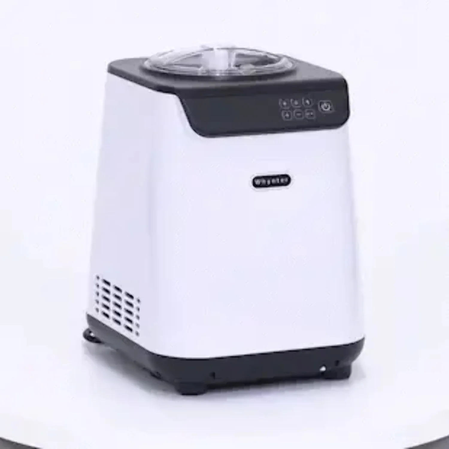 Whynter 1.28 Quart Compact Upright Automatic Ice Cream Maker with Stainless Steel Bowl White