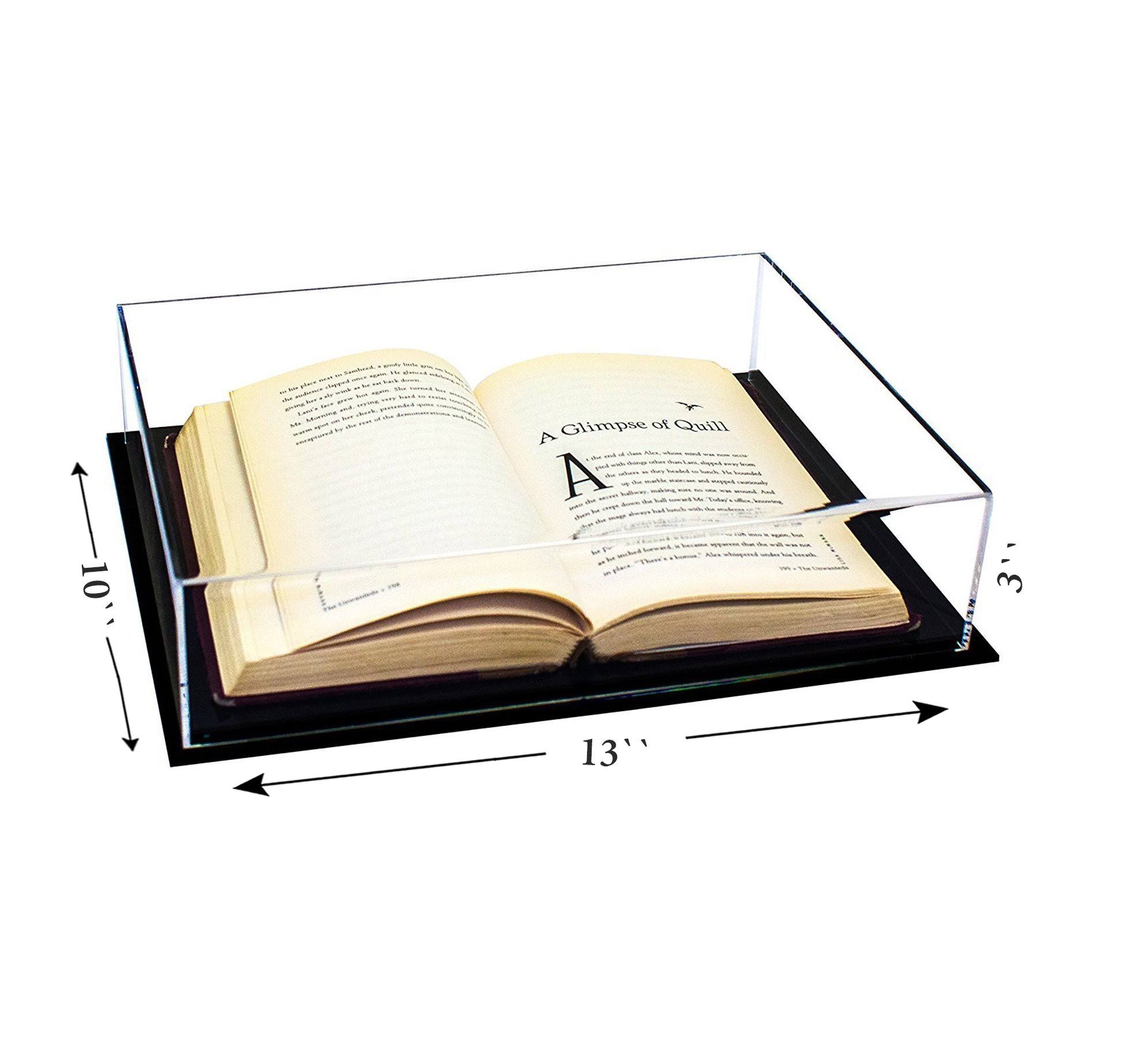 Deluxe Clear Acrylic Book Display Case (A029-B)