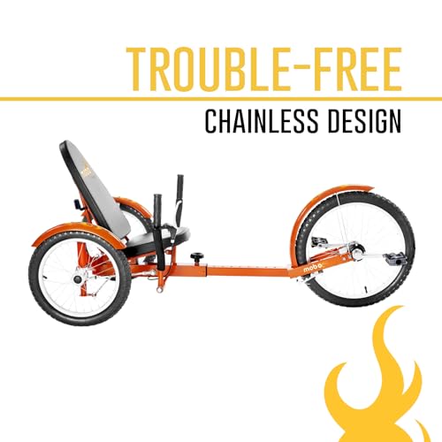 Mobo Triton Pro Adult Tricycle for Men & Women. Beach Cruiser Trike. Pedal 3-Wheel Bike