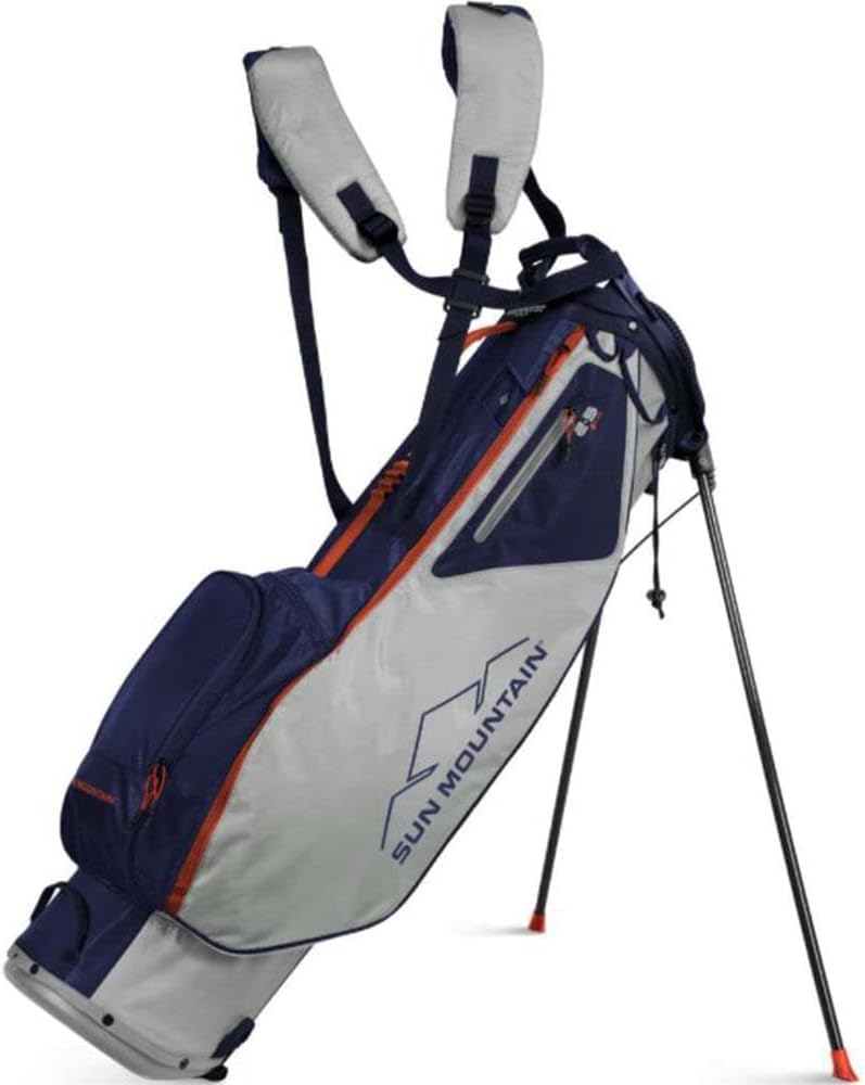 Sun Mountain 2022 Golf Stand Carry 2.5+ 14-Way Divided Bag - Gunmetal Inferno