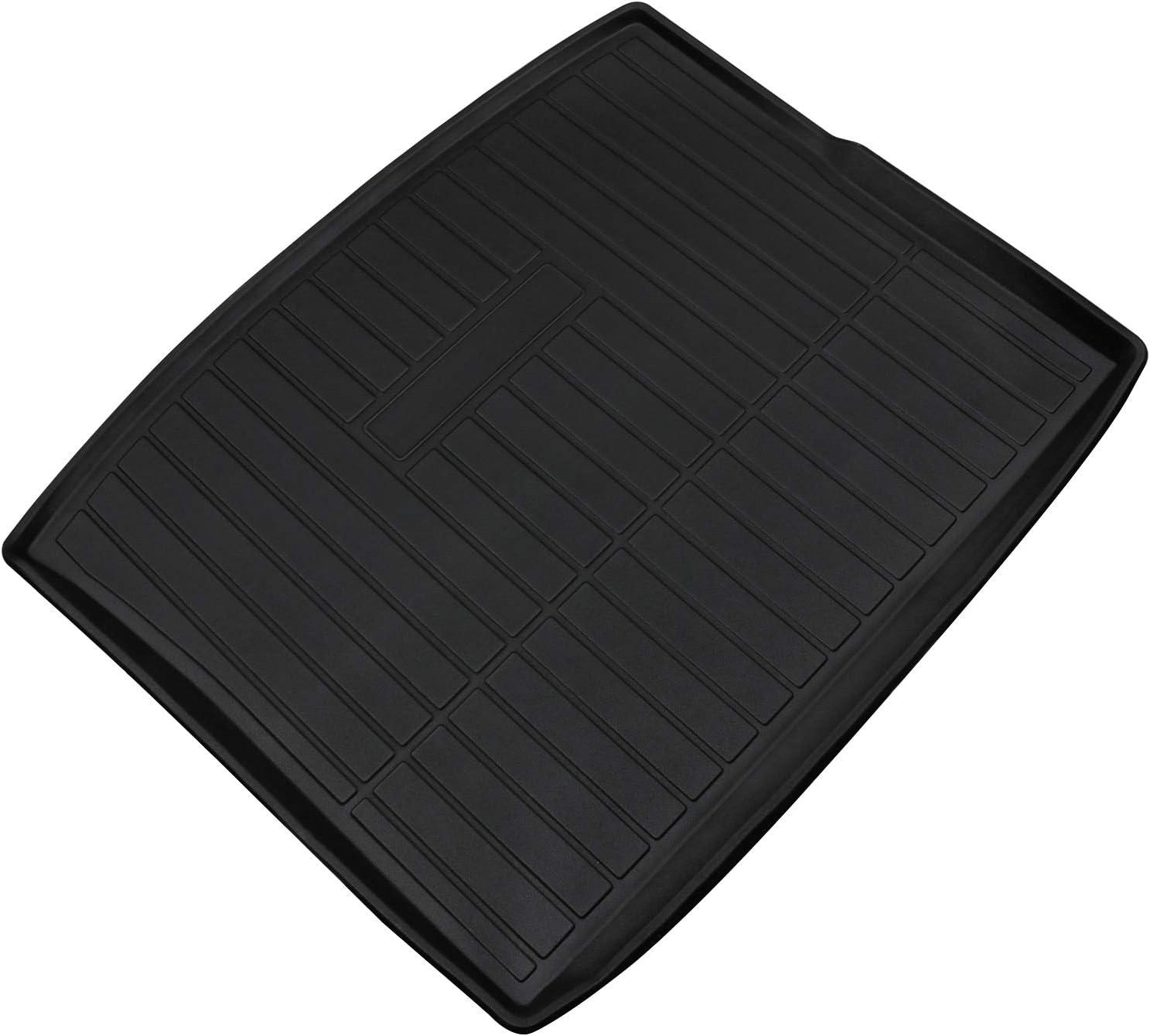 CUMART Rear Cargo Mat Liner Trunk Tray Floor Waterproof Protector Protection Compatible with Jeep Cherokee 2014 2015 2016 2017 2018 2019 2020