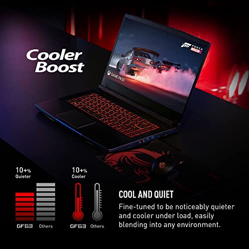 MSI Thin 15 15.6” 144Hz FHD Gaming Laptop: Intel Core i7-12650H, NVIDIA Geforce RTX 4050, 16GB DDR5, 512GB NVMe SSD, Cooler Boost 5, Win 11: Black B12VE-2023US