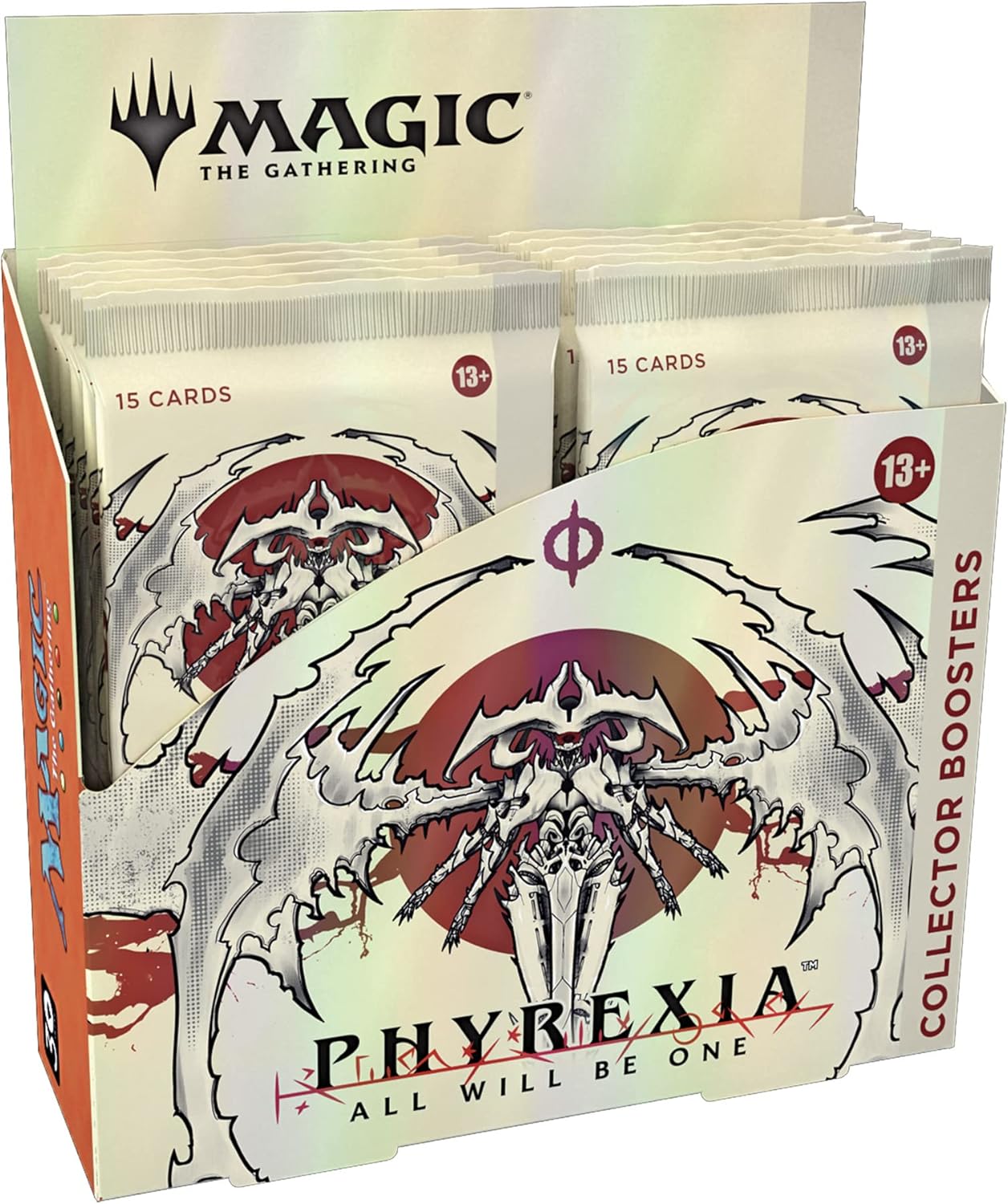 Magic The Gathering Phyrexia: All Will Be One Collector Booster Box | 12 Packs (180 Magic Cards) (Packaging May Vary)
