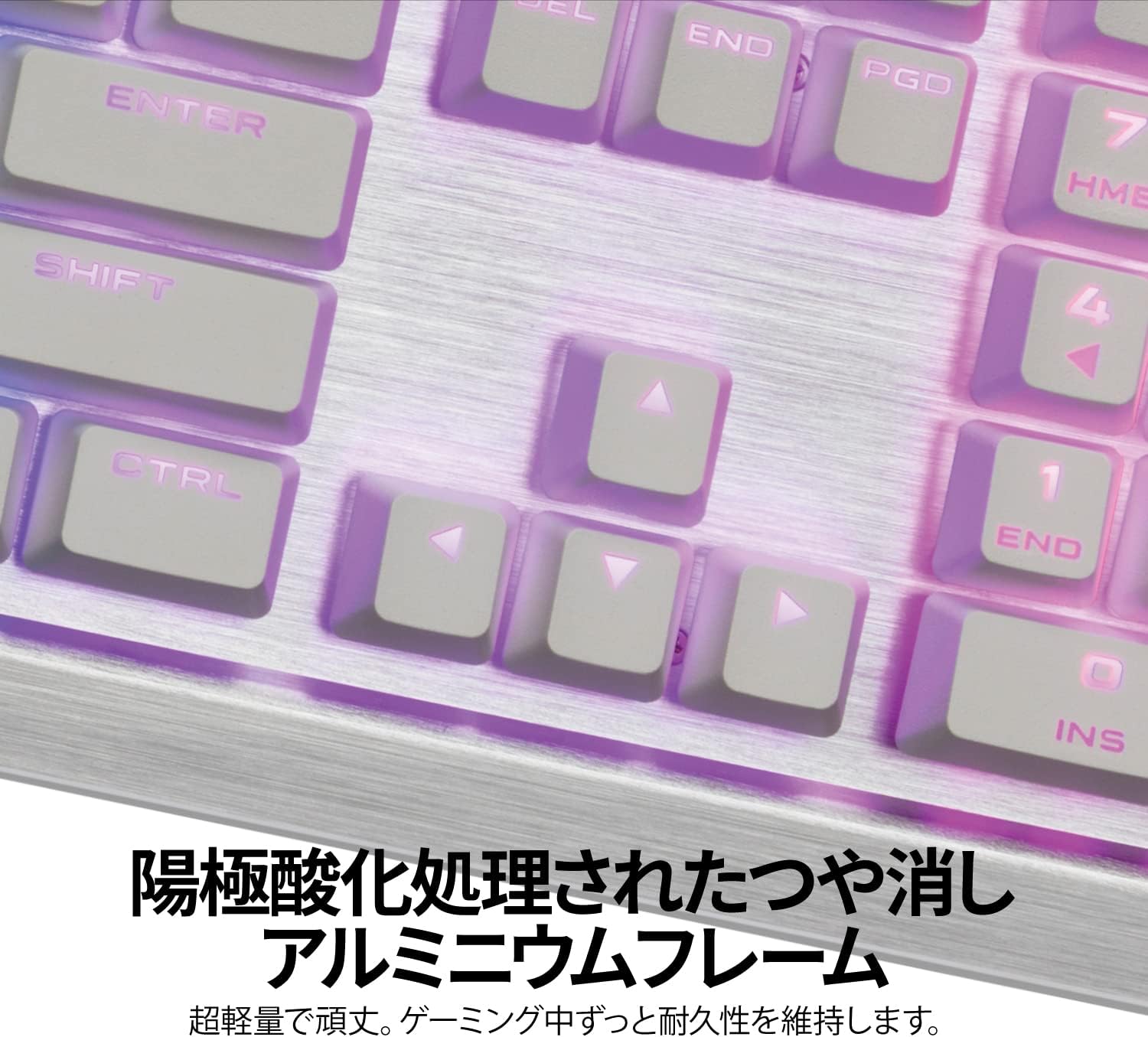 Corsair K70 RGB MK.2 SE Mechanical RAPIDFIRE Gaming Keyboard - USB Passthrough & Media Controls - PBT Double-Shot Keycaps - Cherry MX Speed - RGB LED Backlit - White