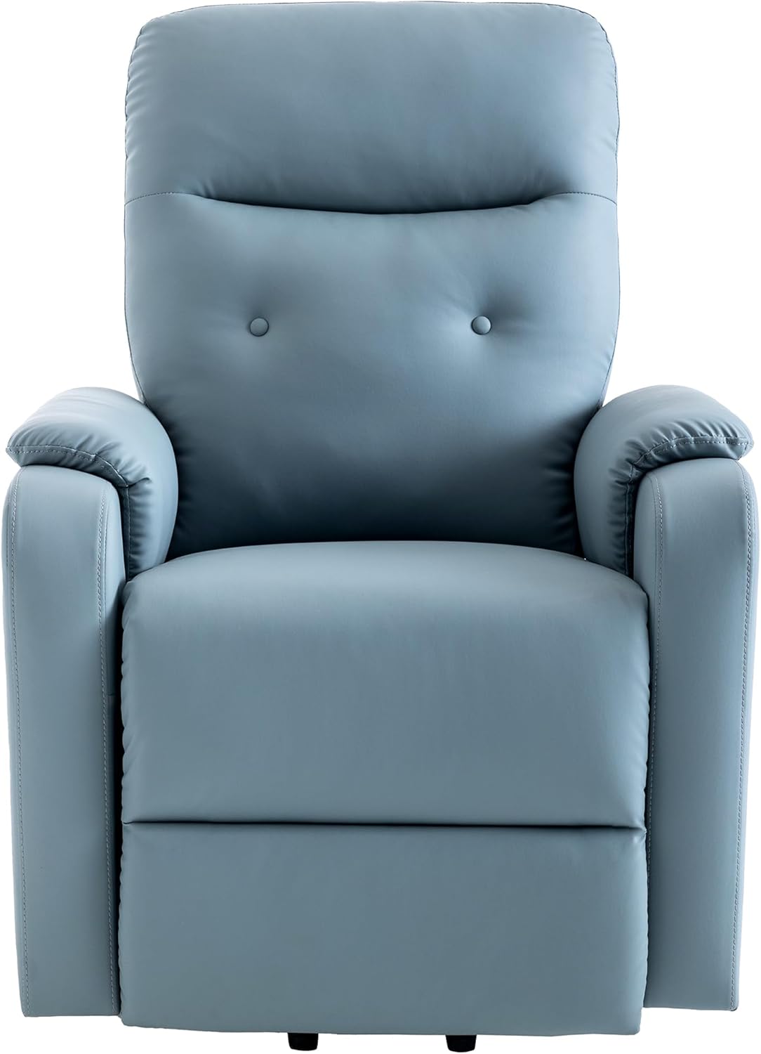 Power Lift Chair for Elderly, Home Theater Seating Lazy Boy Reclinerchair with Adjustable Heated Massage, Heavy Duty Electric Recliner with Side Pockets, for Adults and Seniors, F-Blue