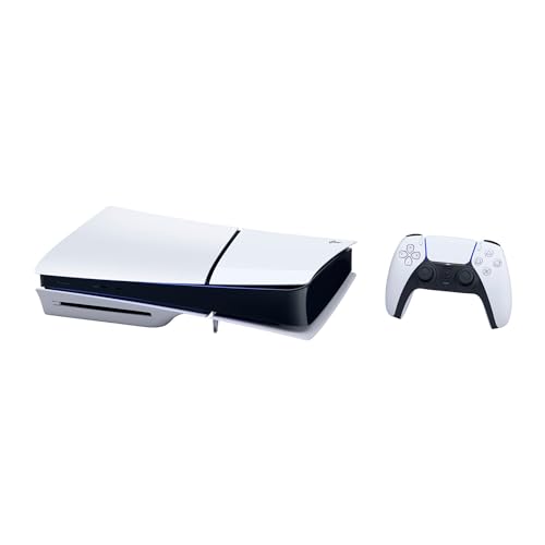 Sony PlayStation 5 Slim Upgraded 3TB Disc Edition Spider-Man 2 Bundle - White, Slim PS5 Upgraded 3TB Ultra Fast SSD Gaming Console with C-Gamers Controller Storage Case [video game]