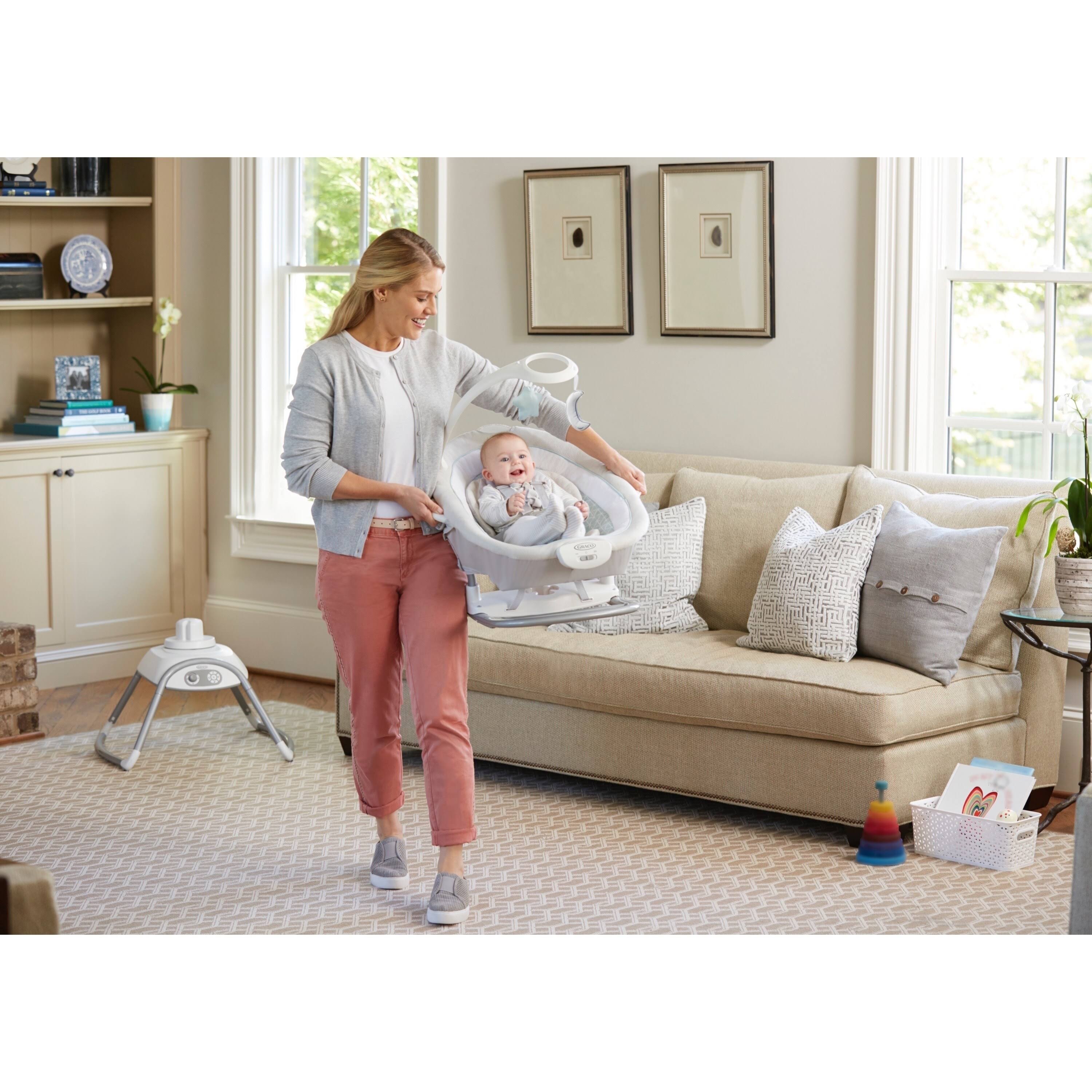 Graco Duet Glide Gliding Swing with Portable Rocker - Winfield
