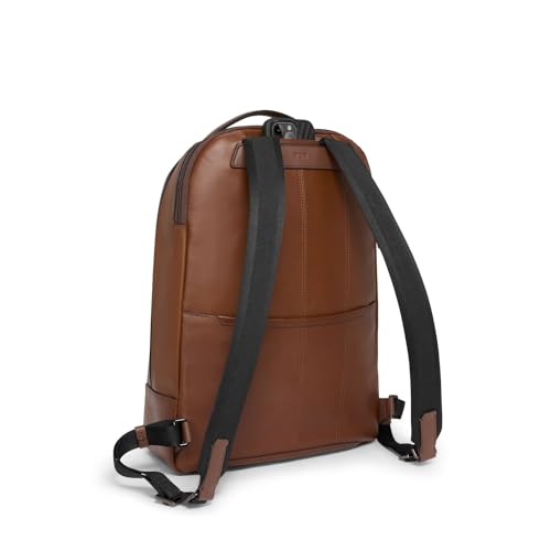 TUMI - Harrison Warren Laptop Backpack - 15 Inch Computer Bag for Men and Women - Cognac Leather