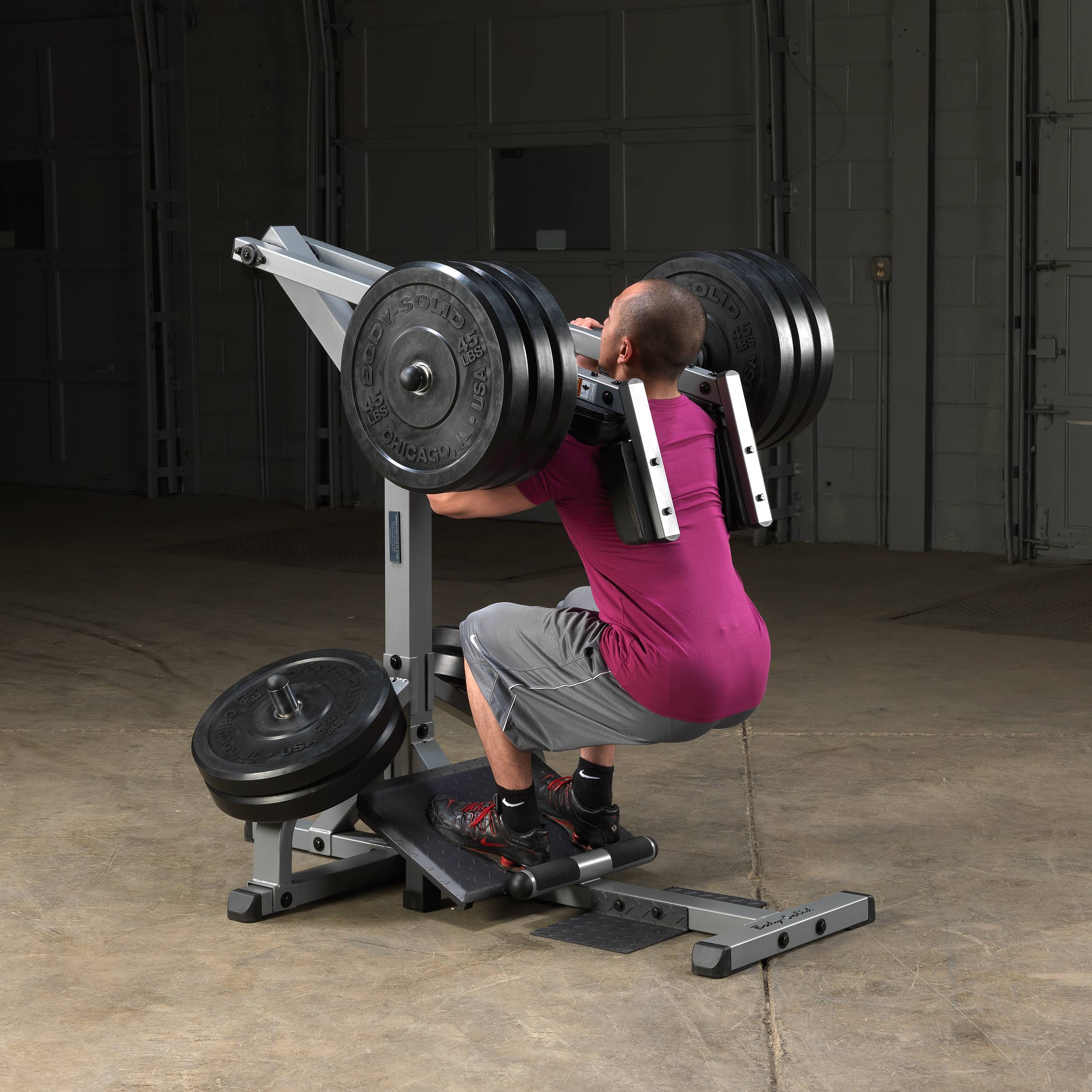Body Solid Gscl360 Leverage Squat Calf Machine