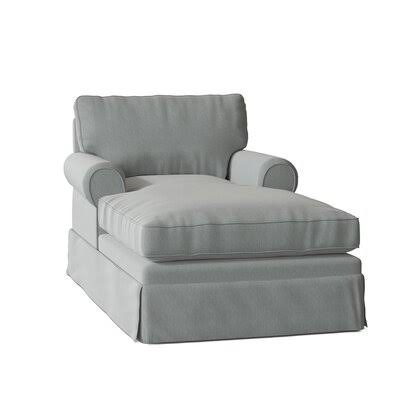 Lily Chaise Lounge Wayfair Custom Upholstery Body Fabric: Sunbrella Cast Mist